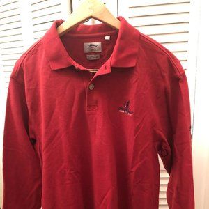 Callaway Golf Red long sleeve Men T shirt  size L